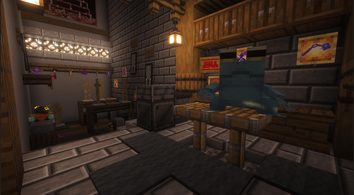 Trader: Weapons NPC at spawn